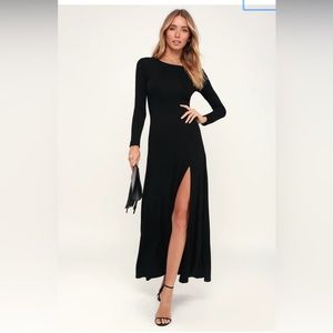 Lulus - Long sleeved Maxi Dress